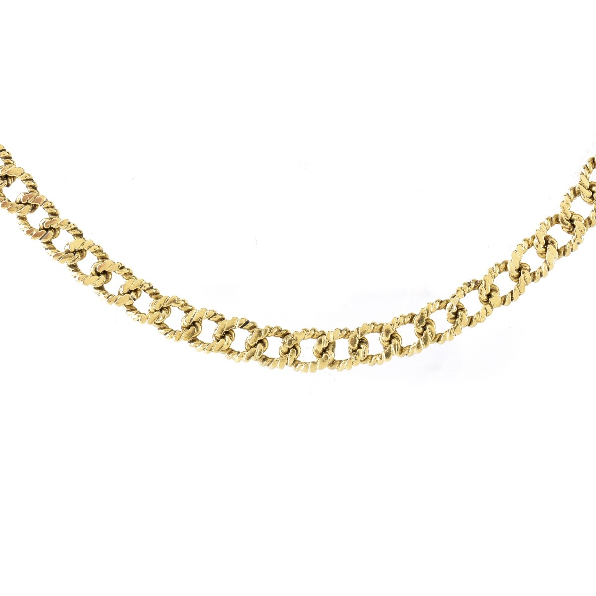 25" Long 14K Gold Necklace