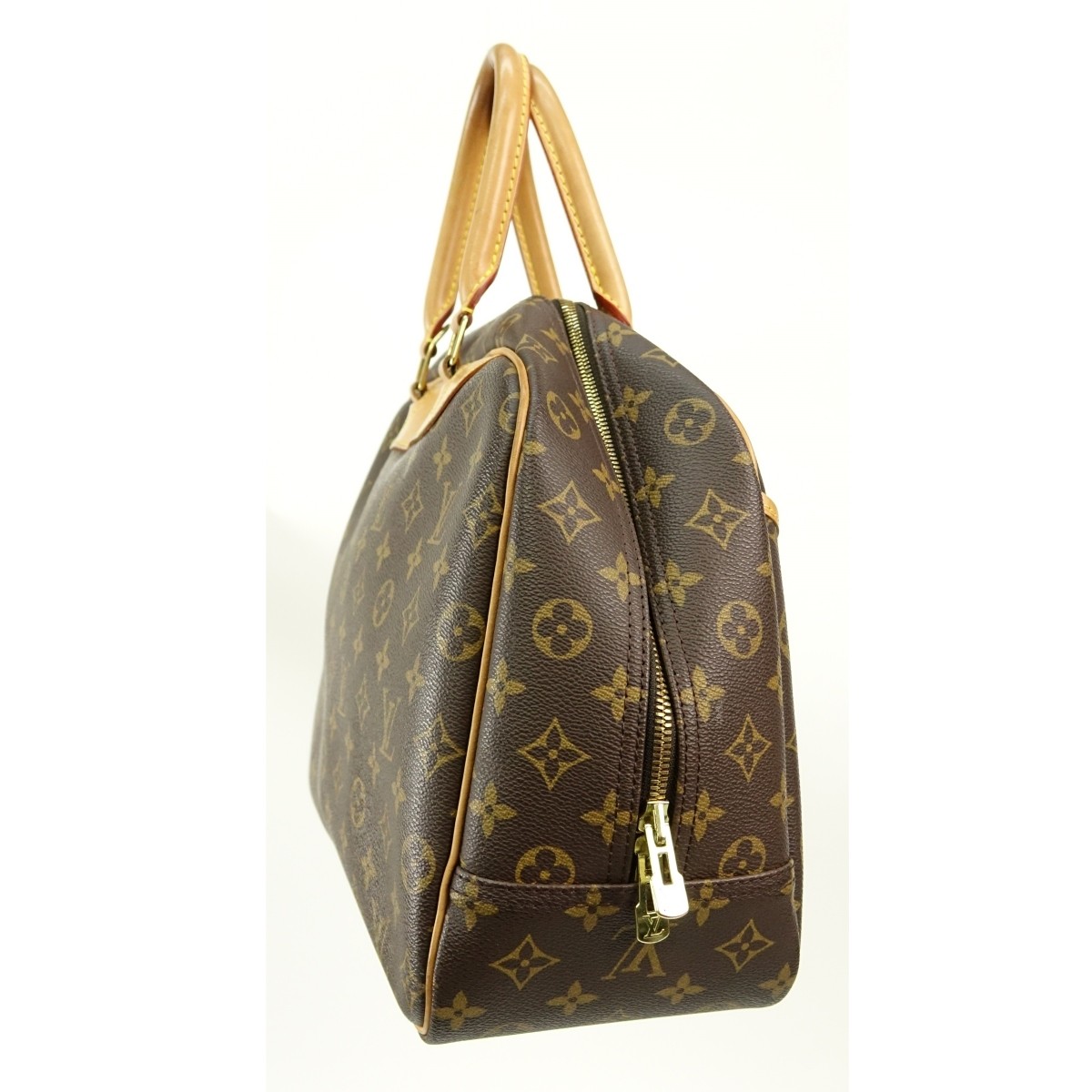 Louis Vuitton Brown Canvas Monogram Deauville Bag
