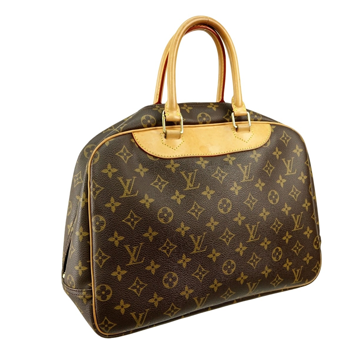 Louis Vuitton Brown Canvas Monogram Deauville Bag