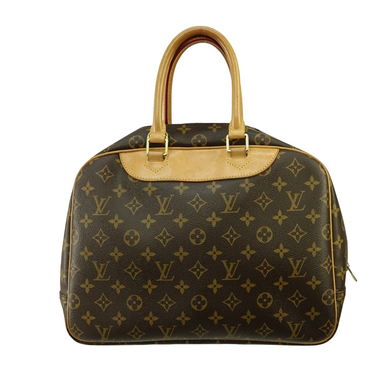 Louis Vuitton Brown Canvas Monogram Deauville Bag