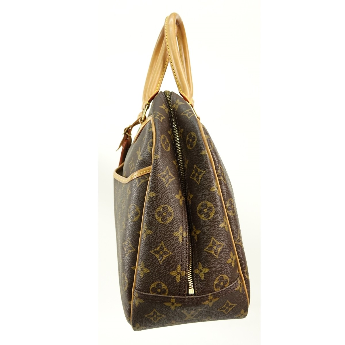 Louis Vuitton Brown Canvas Monogram Deauville Bag