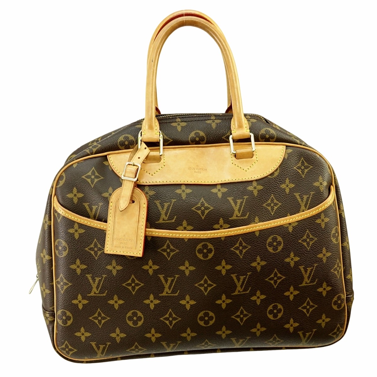 Louis Vuitton Brown Canvas Monogram Deauville Bag