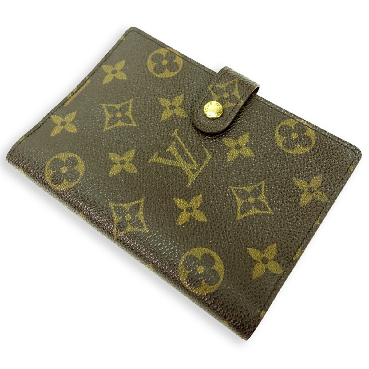Louis Vuitton Brown Canvas Monogram Agenda Cover
