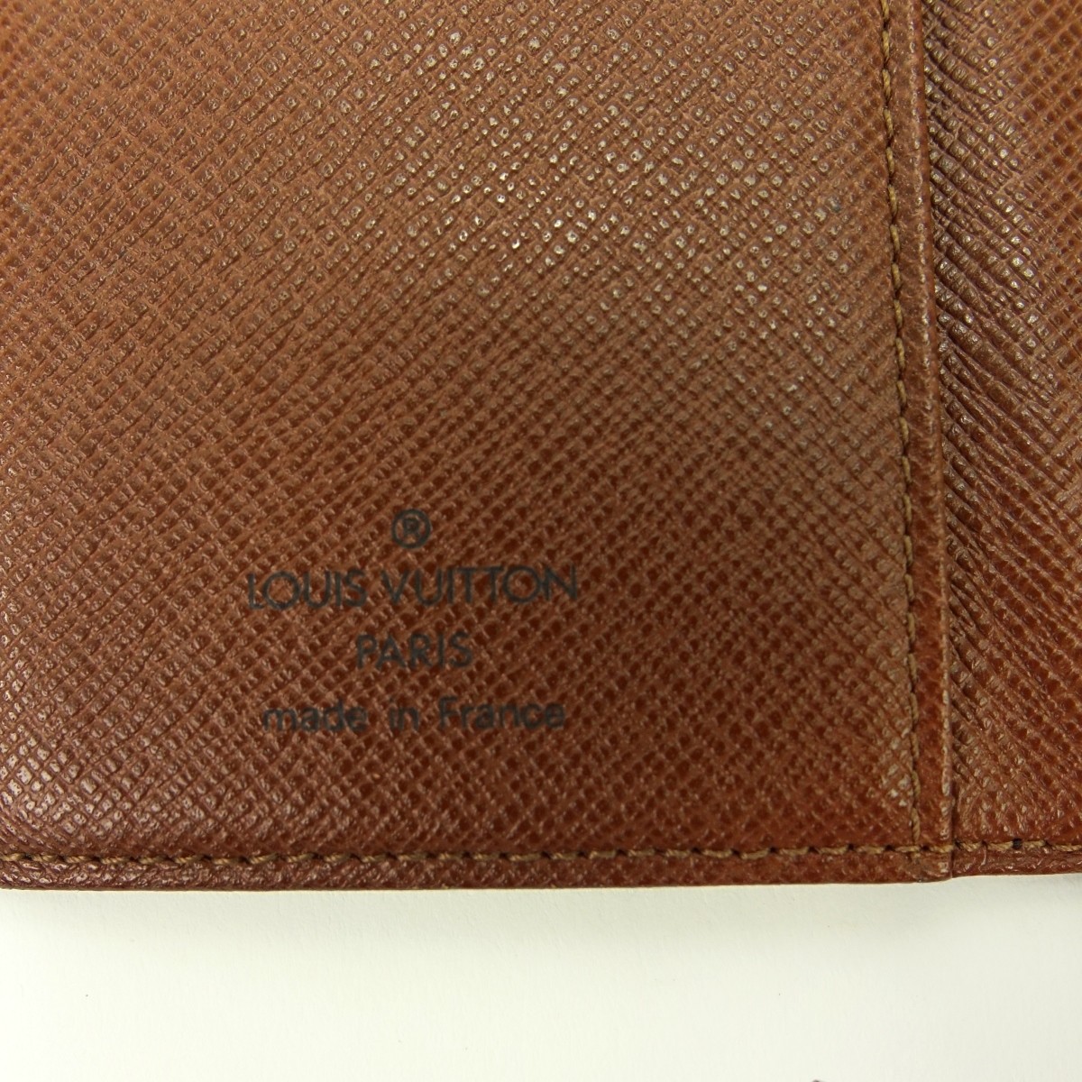 Louis Vuitton Brown Canvas Monogram Agenda Cover