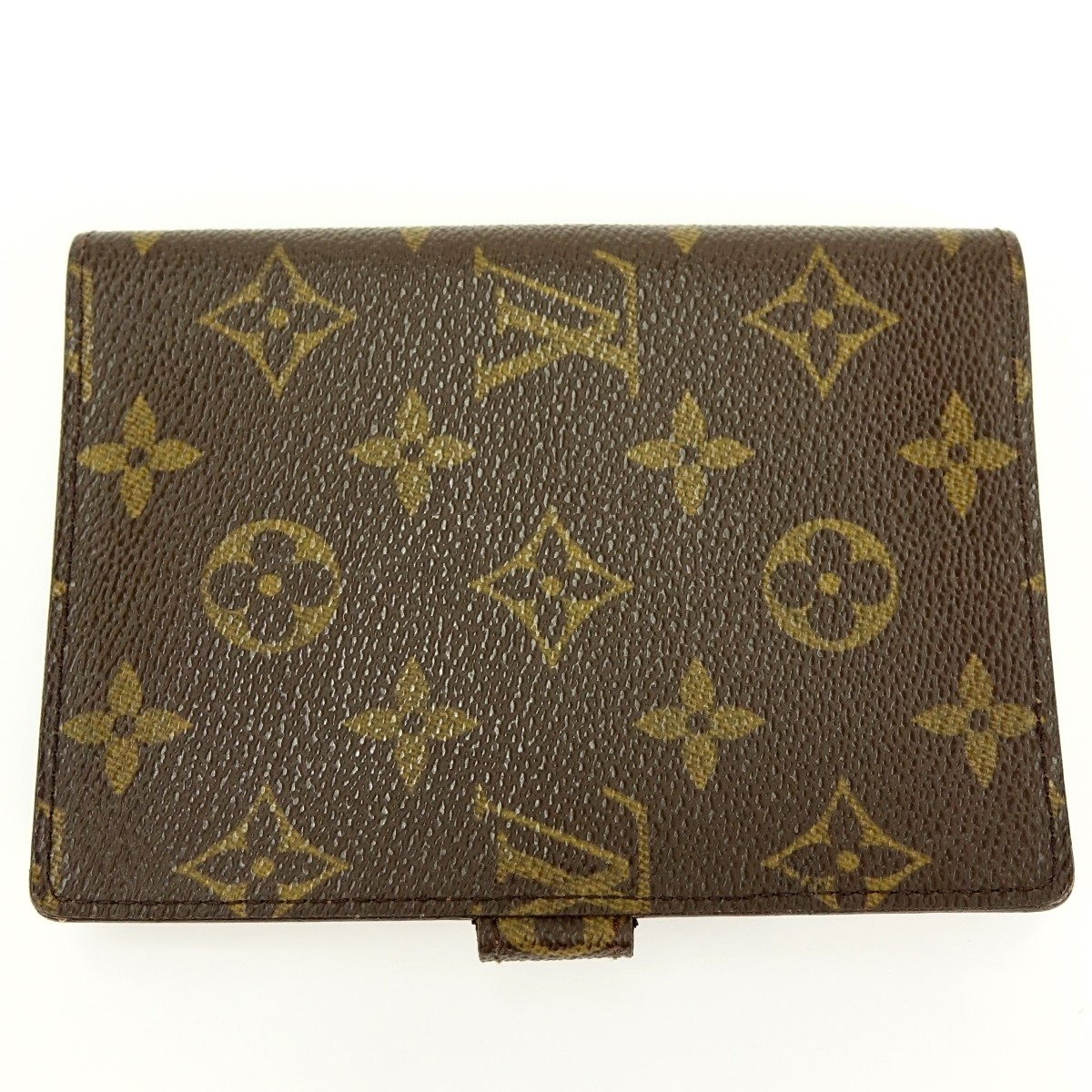 Louis Vuitton Brown Canvas Monogram Agenda Cover