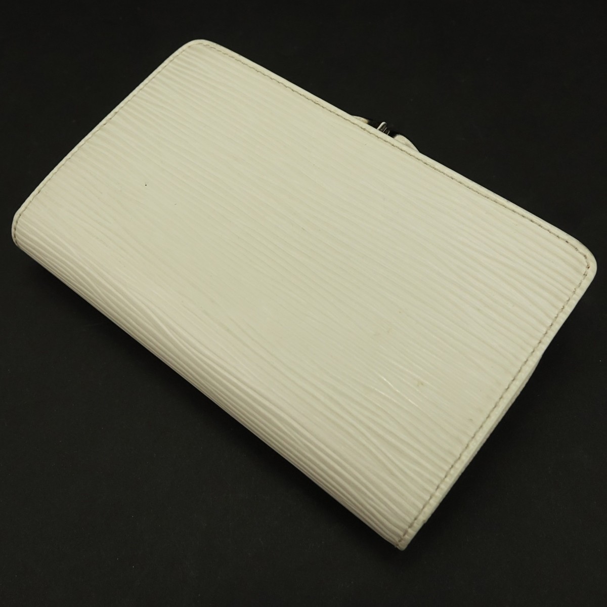 Louis Vuitton Ivory Epi Leather French Purse