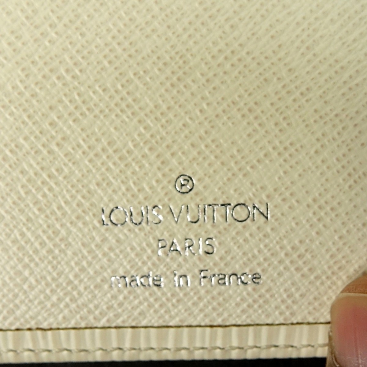 Louis Vuitton Ivory Epi Leather French Purse