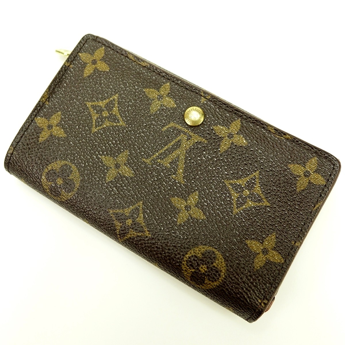 Louis Vuitton Brown Monogram Porte-Tresor Zip