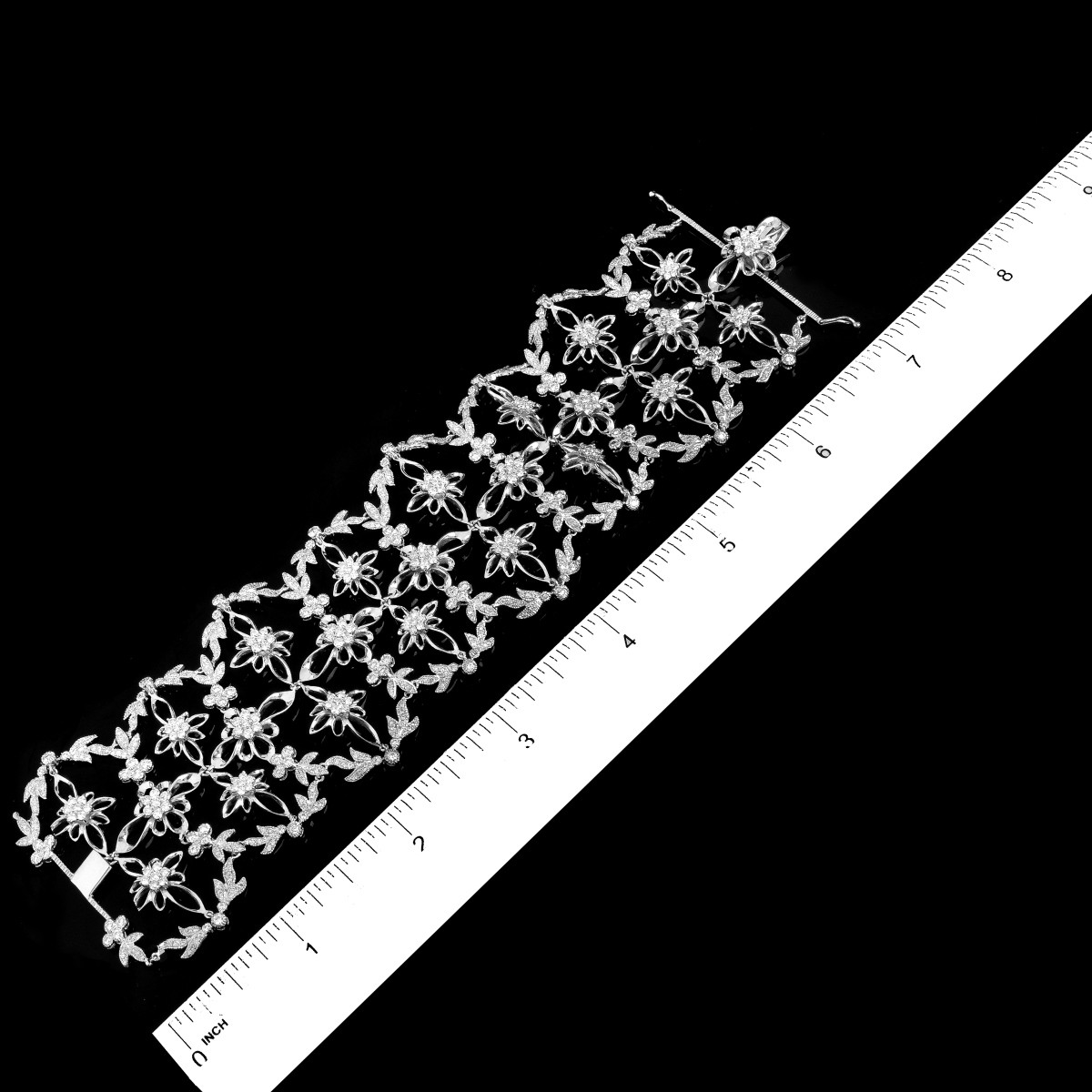Diamond and 18K Gold Bracelet