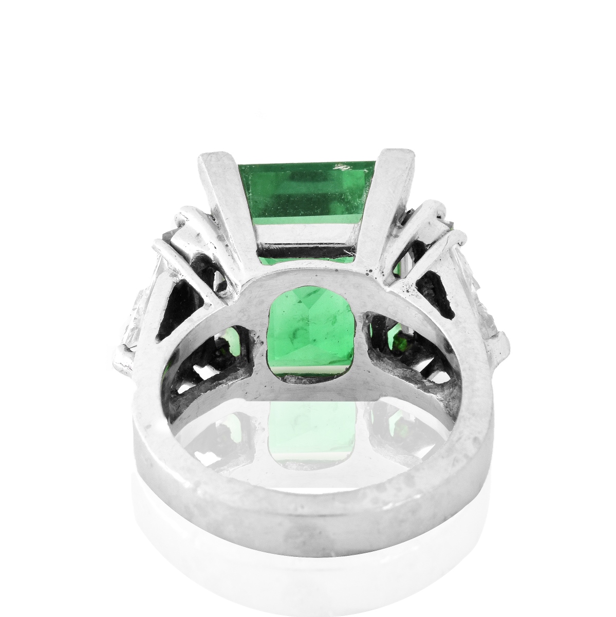 AGL 10.0ct Colombian Emerald Ring
