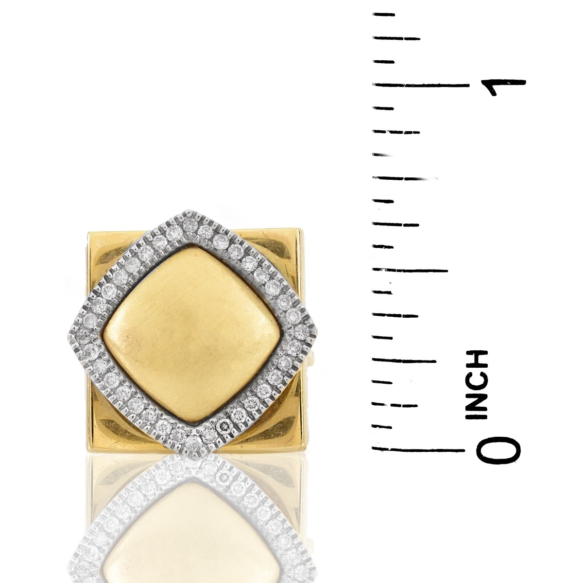Diamond and 14K Gold Ring