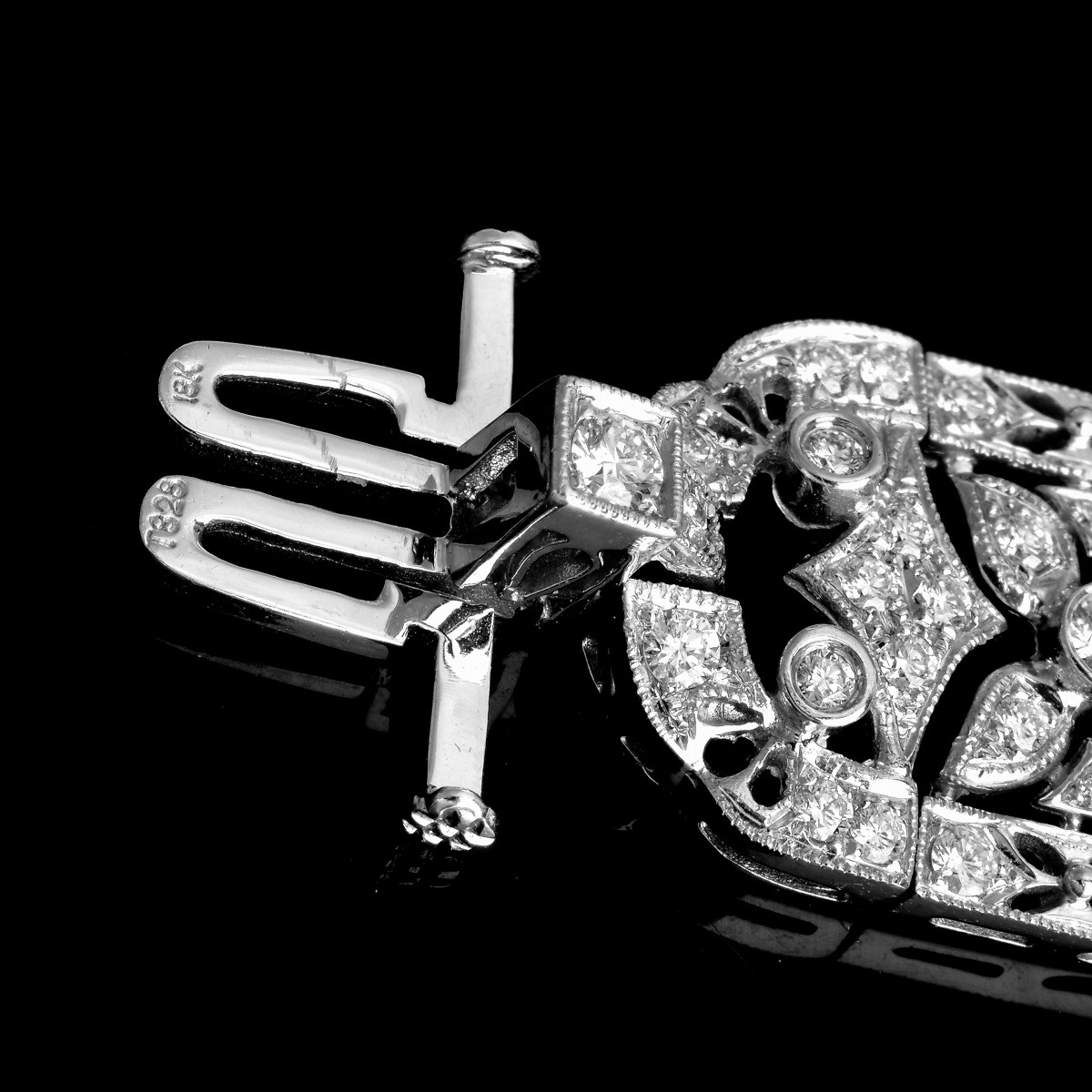 Diamond and 18K Gold Bracelet