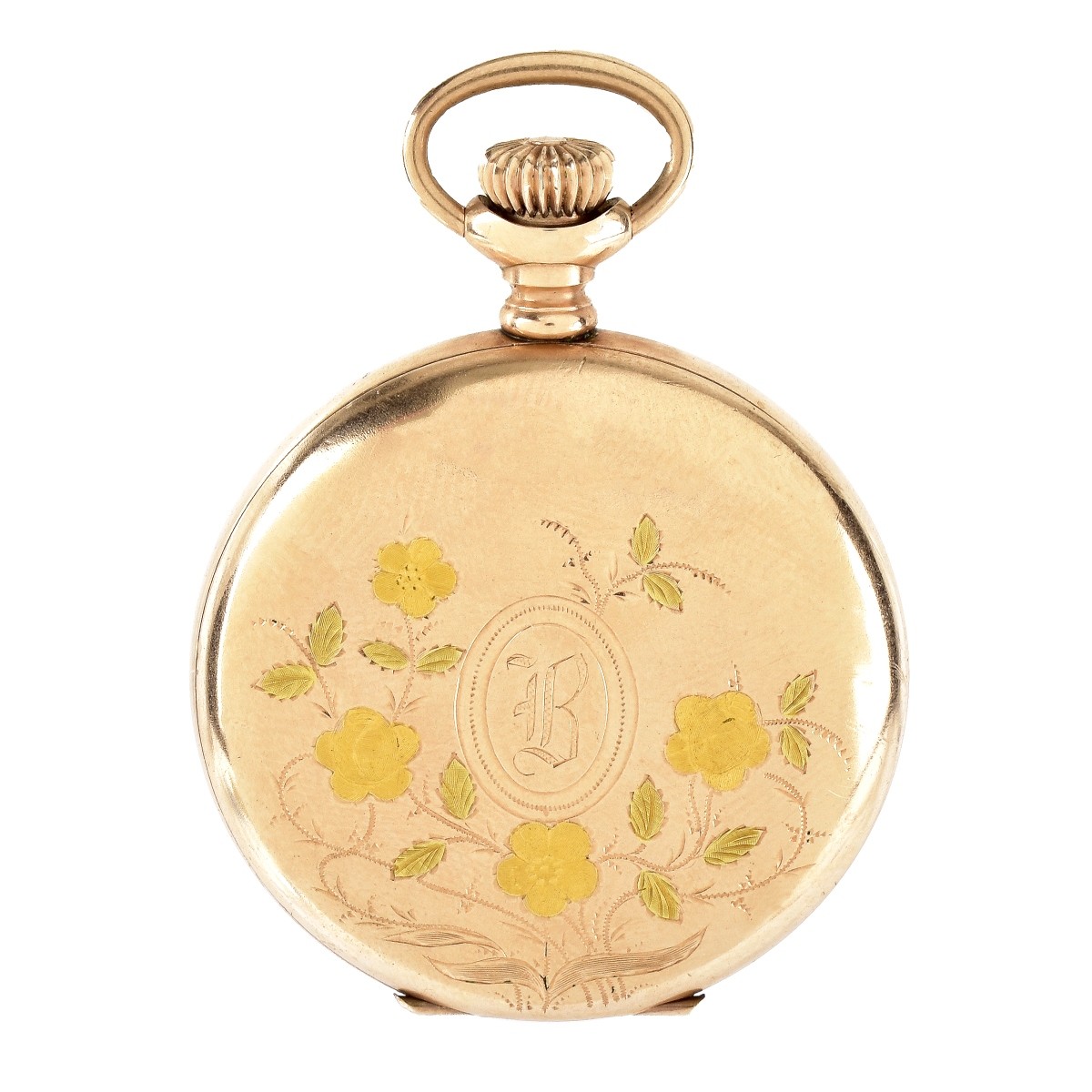 Antique Elgin Gold Filled Pocket Watch