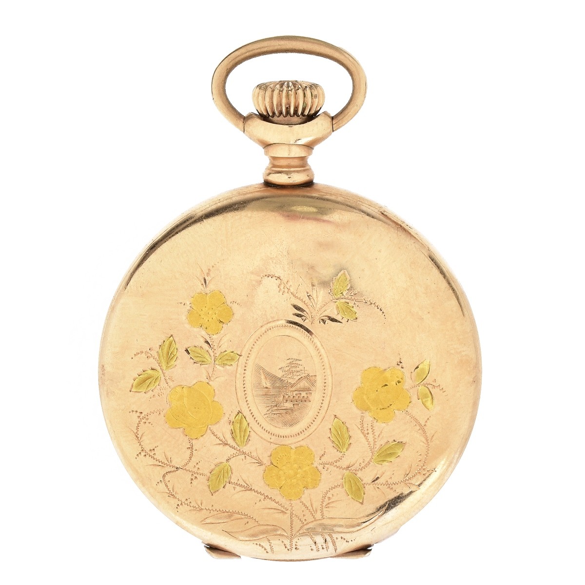 Antique Elgin Gold Filled Pocket Watch