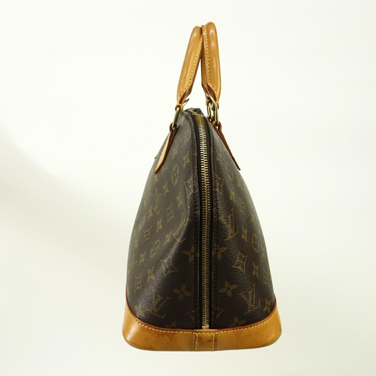 Louis Vuitton Brown Canvas Monogram Alma PM