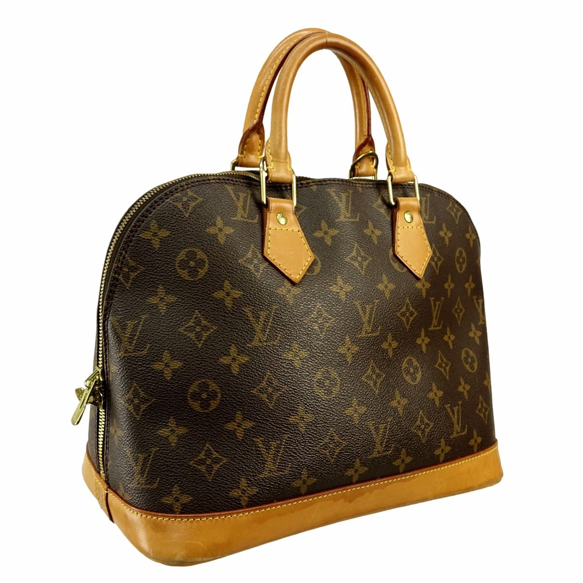 Louis Vuitton Brown Canvas Monogram Alma PM