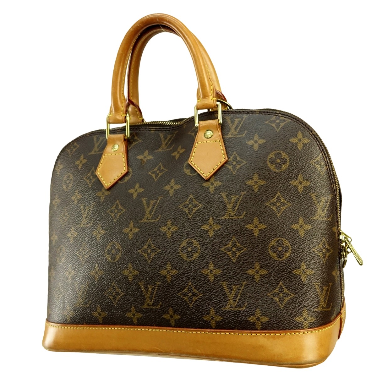 Louis Vuitton Brown Canvas Monogram Alma PM