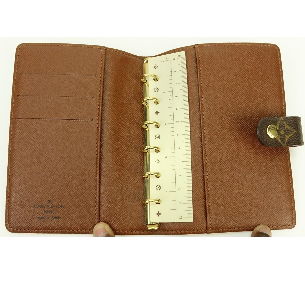 Louis Vuitton Brown Canvas Monogram Agenda Cover