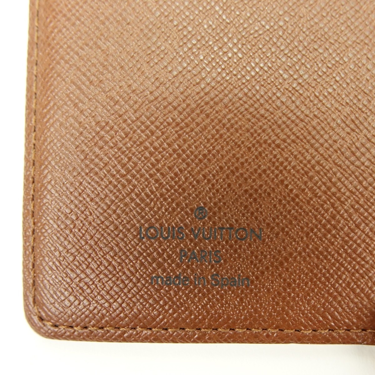 Louis Vuitton Brown Canvas Monogram Agenda Cover
