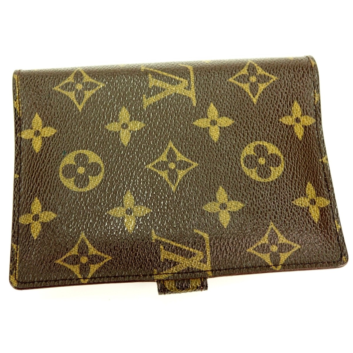 Louis Vuitton Brown Canvas Monogram Agenda Cover
