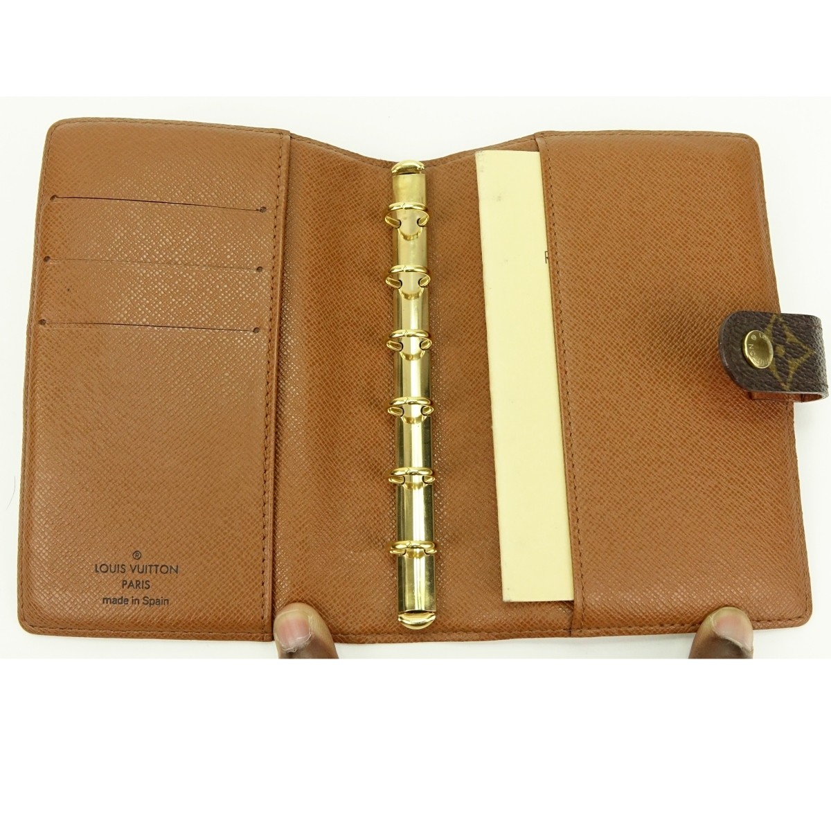 Louis Vuitton Brown Canvas Monogram Agenda Cover