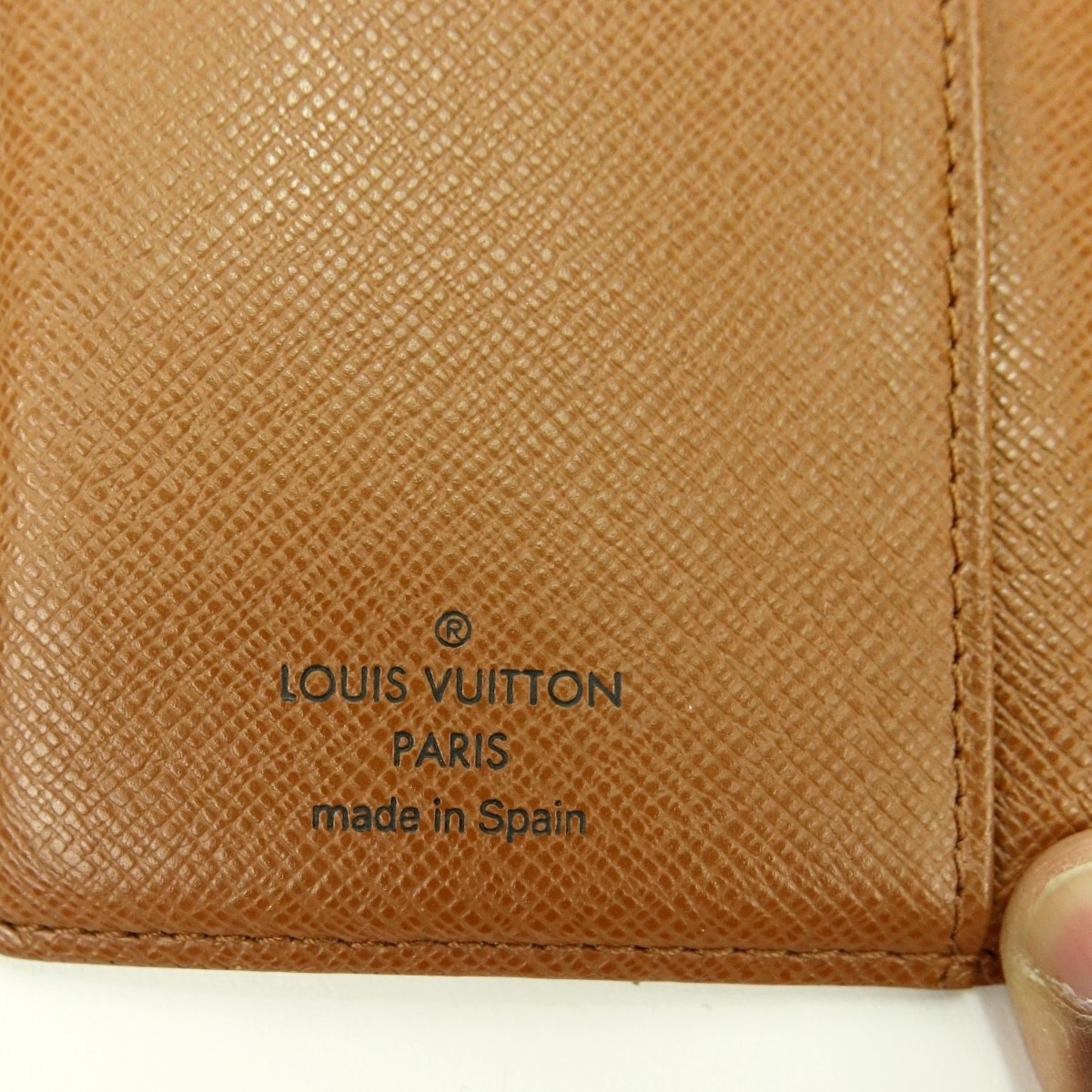 Louis Vuitton Brown Canvas Monogram Agenda Cover