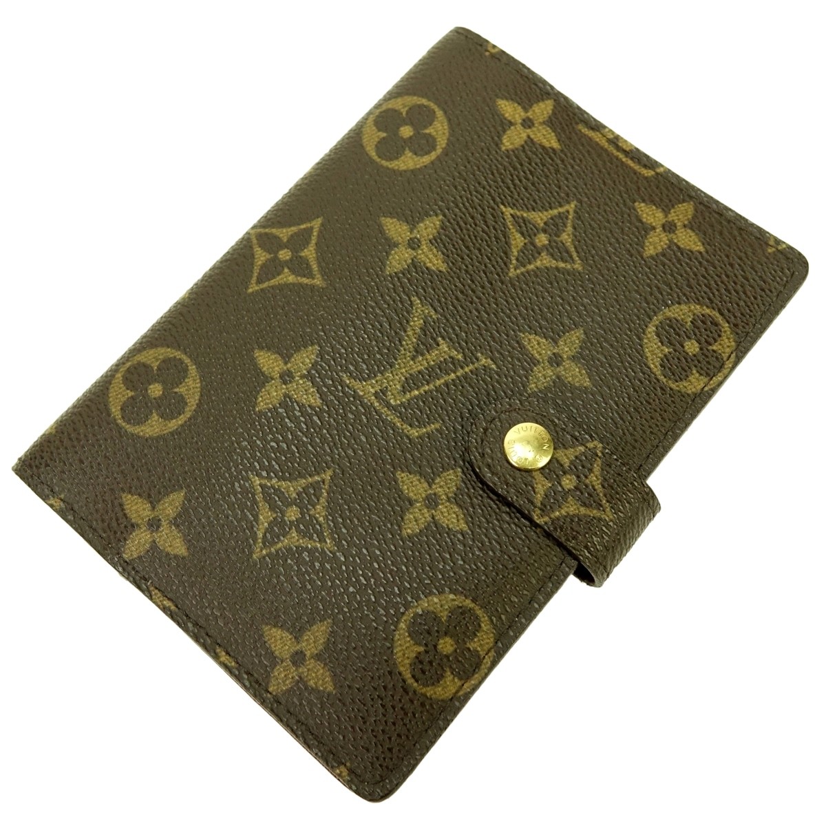 Louis Vuitton Brown Canvas Monogram Agenda Cover