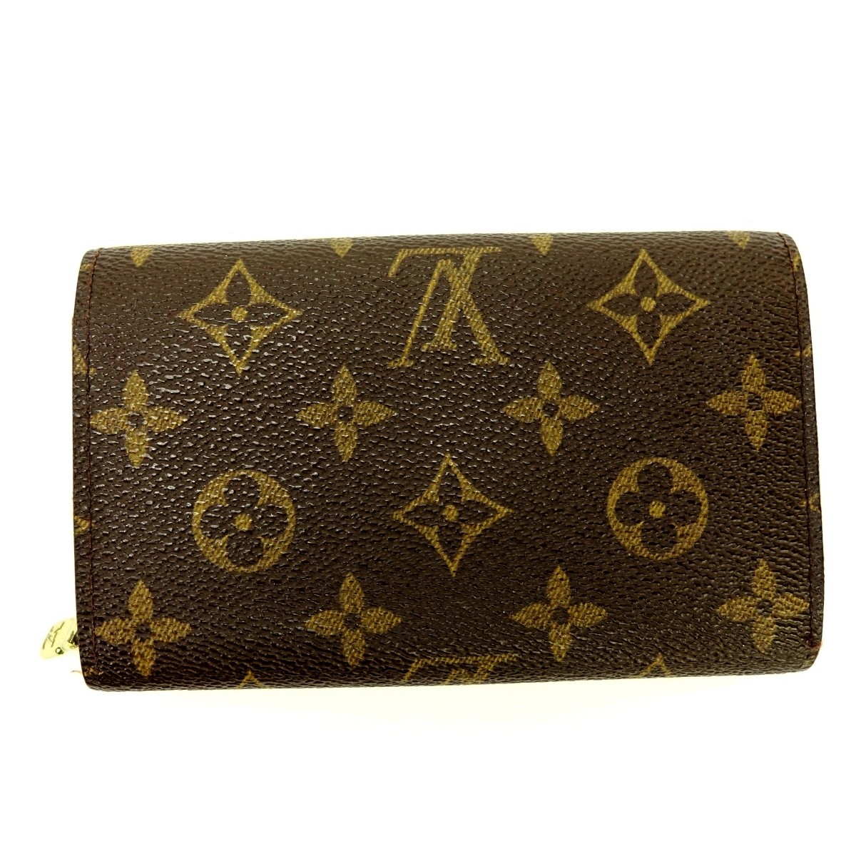 Louis Vuitton Brown Monogram Porte-Tresor Zip