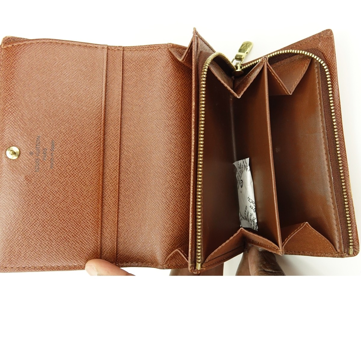 Louis Vuitton Brown Monogram Porte-Tresor Zip