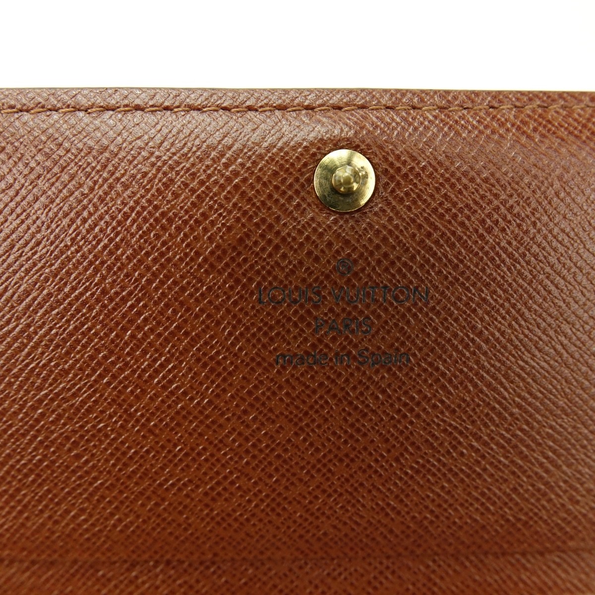 Louis Vuitton Brown Monogram Porte-Tresor Zip