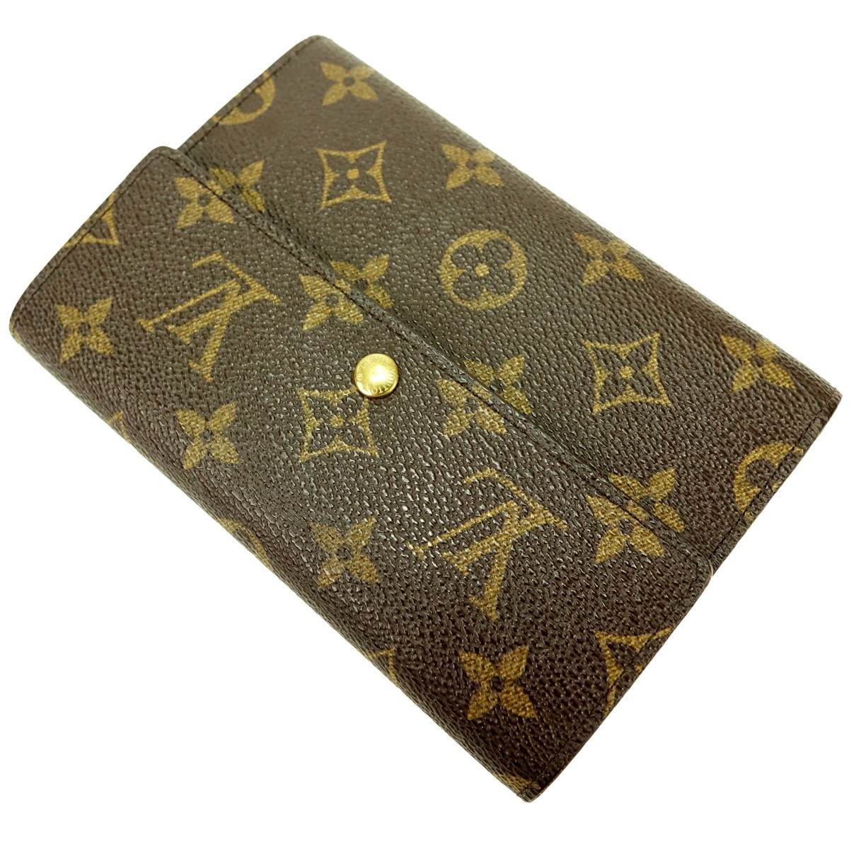 Louis Vuitton Brown Monogram Organizer Wallet