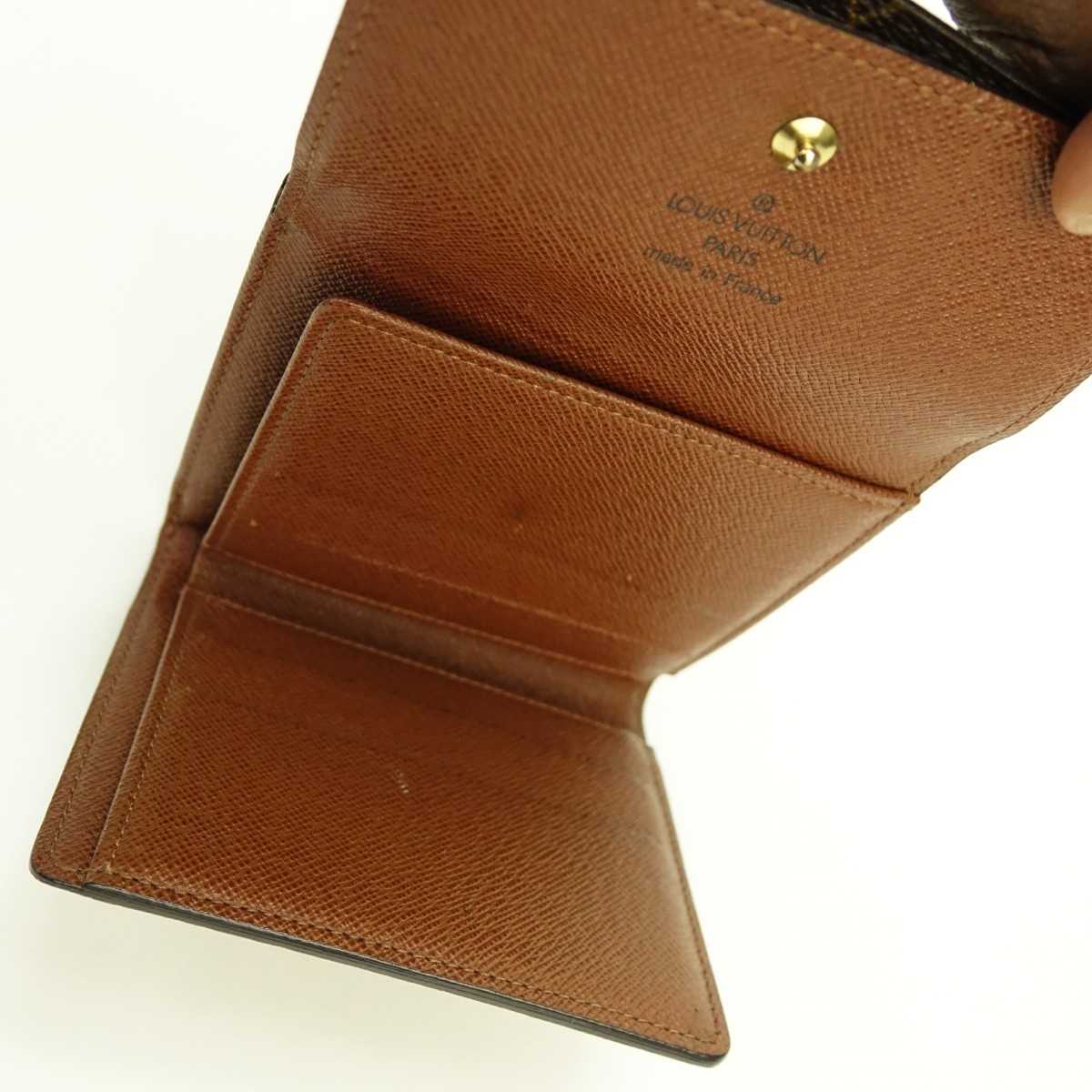 Louis Vuitton Brown Monogram Elise Wallet