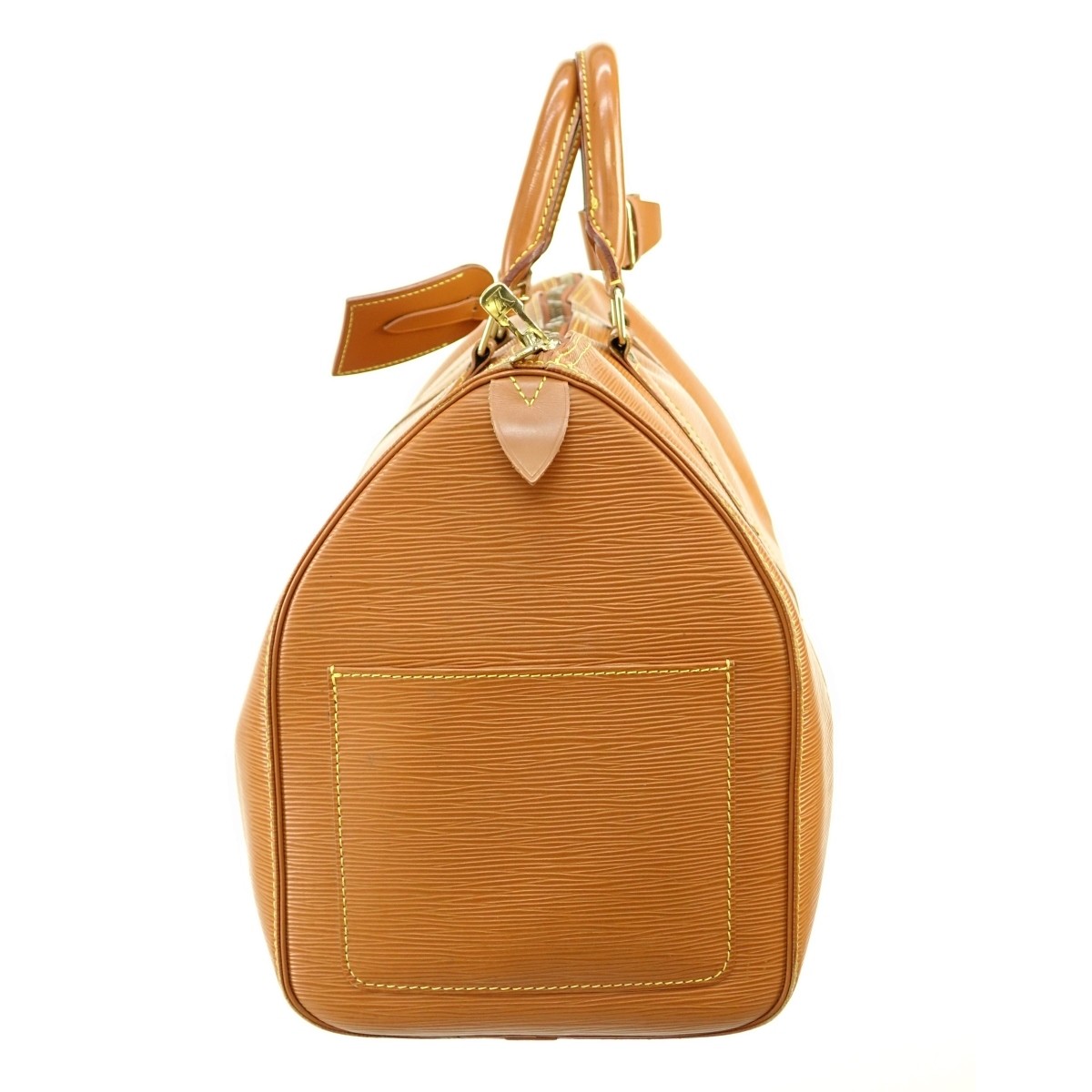 Louis Vuitton Gold Epi Leather Keepall 45 Bag