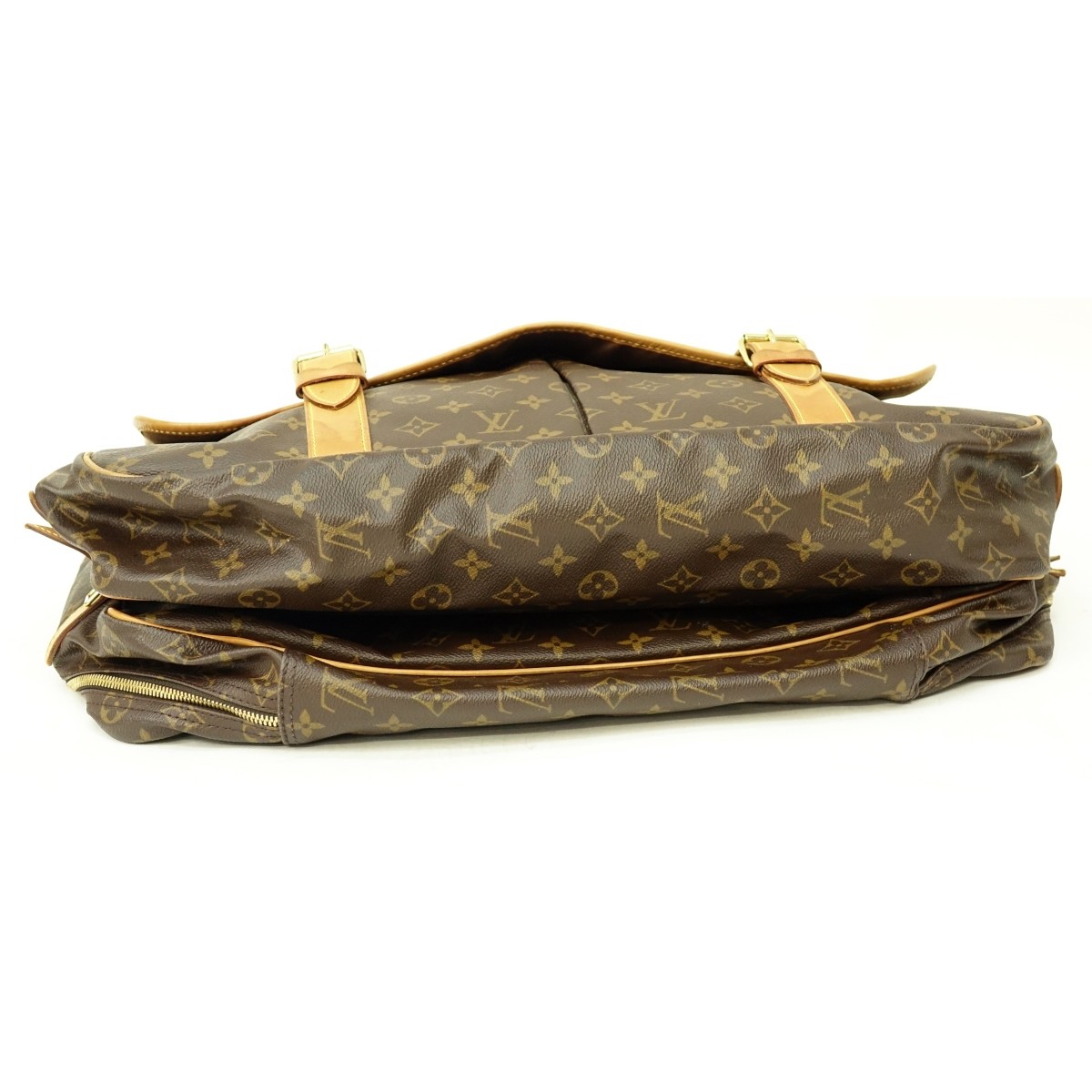 Louis Vuitton Brown Monogram Canvas Sac Chasse Bag