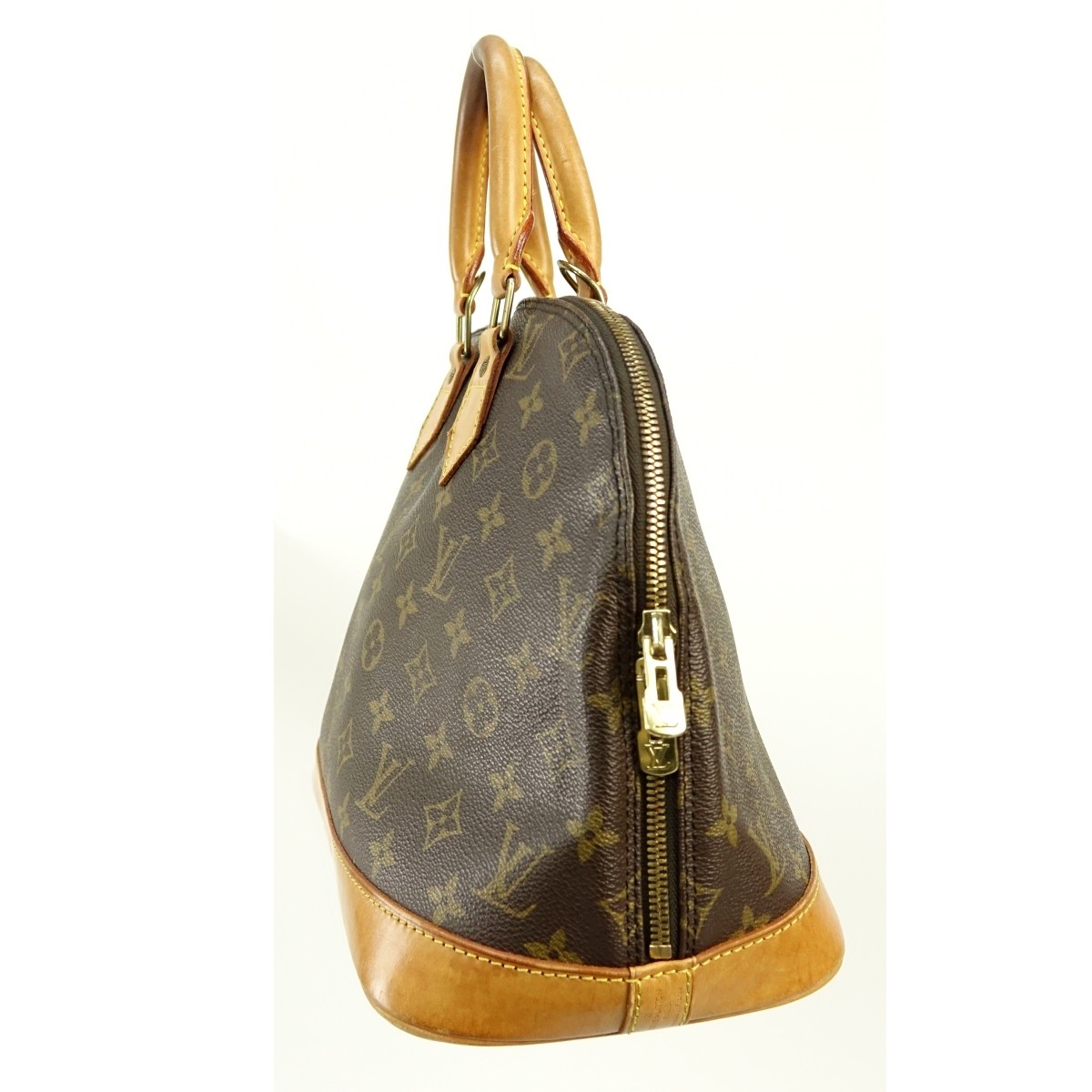 Louis Vuitton Brown Canvas Monogram Alma PM