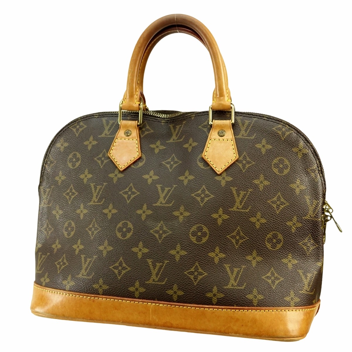 Louis Vuitton Brown Canvas Monogram Alma PM
