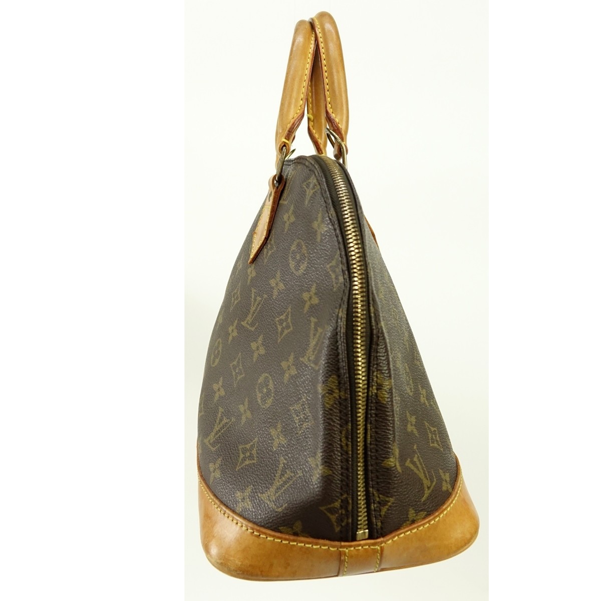 Louis Vuitton Brown Canvas Monogram Alma PM