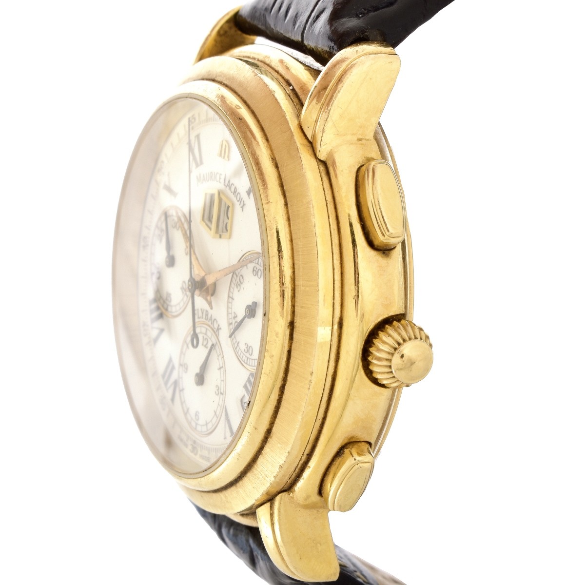 Man's Maurice Lacroix 18K Masterpiece Flyback