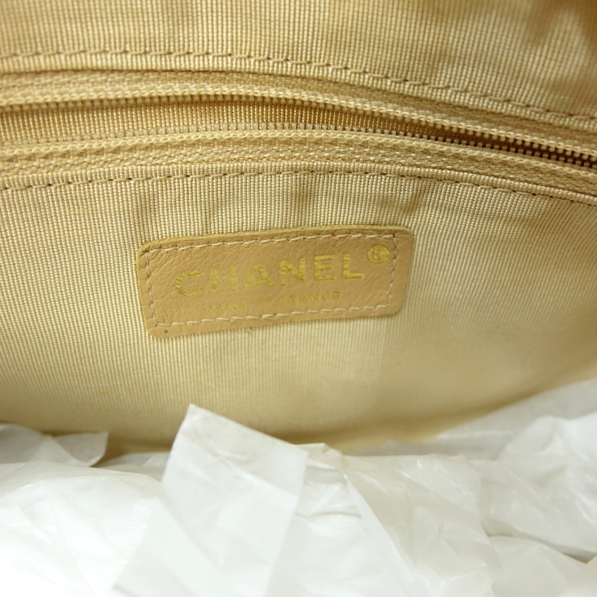 Chanel Pink Quilted Caviar Leather Front Logo Bag
