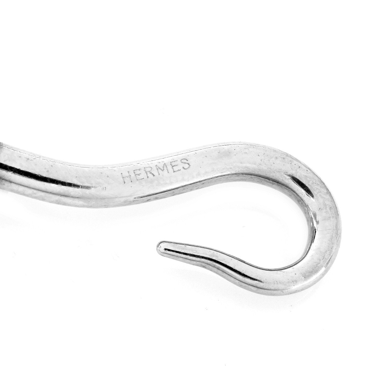 Hermes Black/Grey Leather Double Tour Bracelet