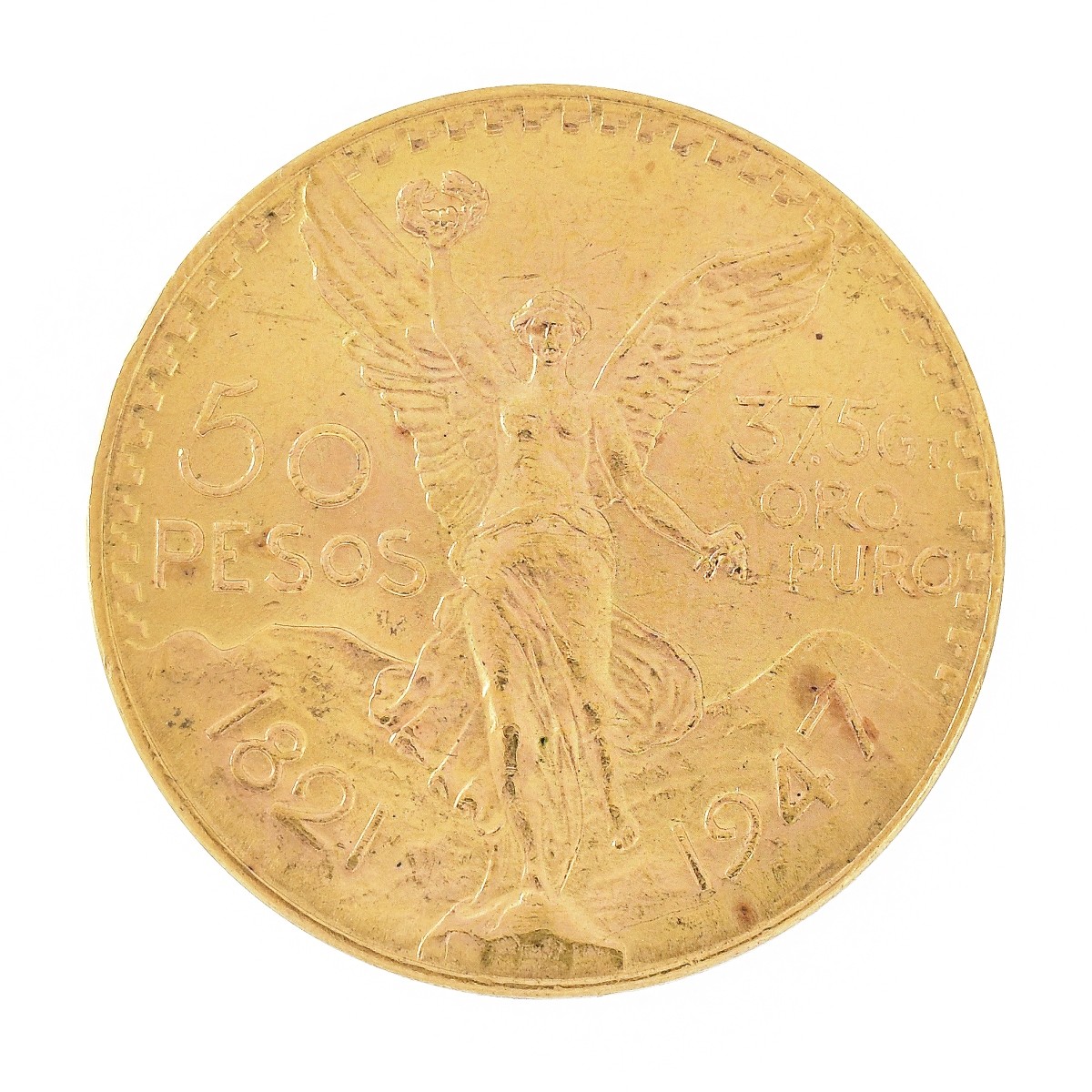 Mexican 50 Pesos Gold Coin