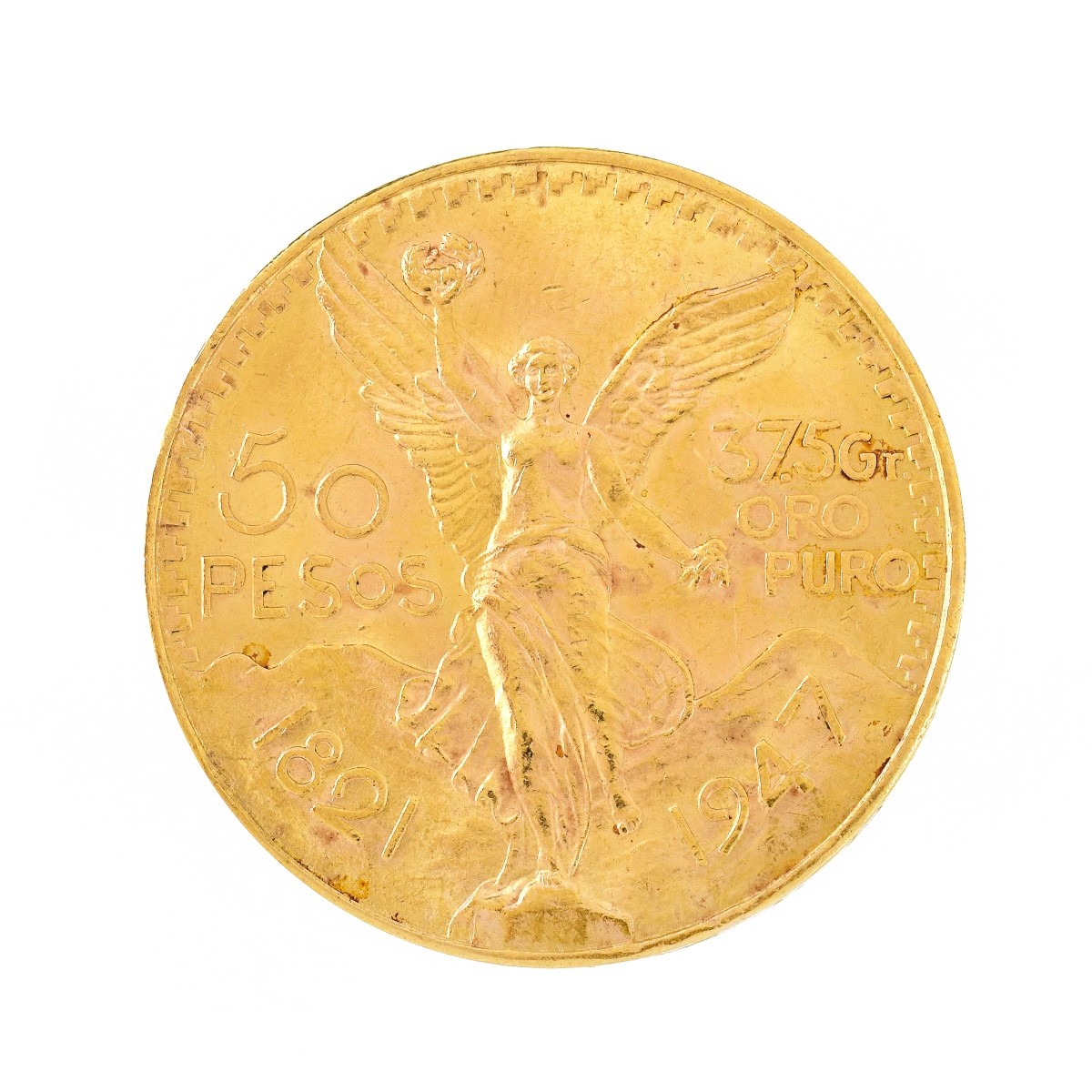 Mexican 50 Pesos Gold Coin