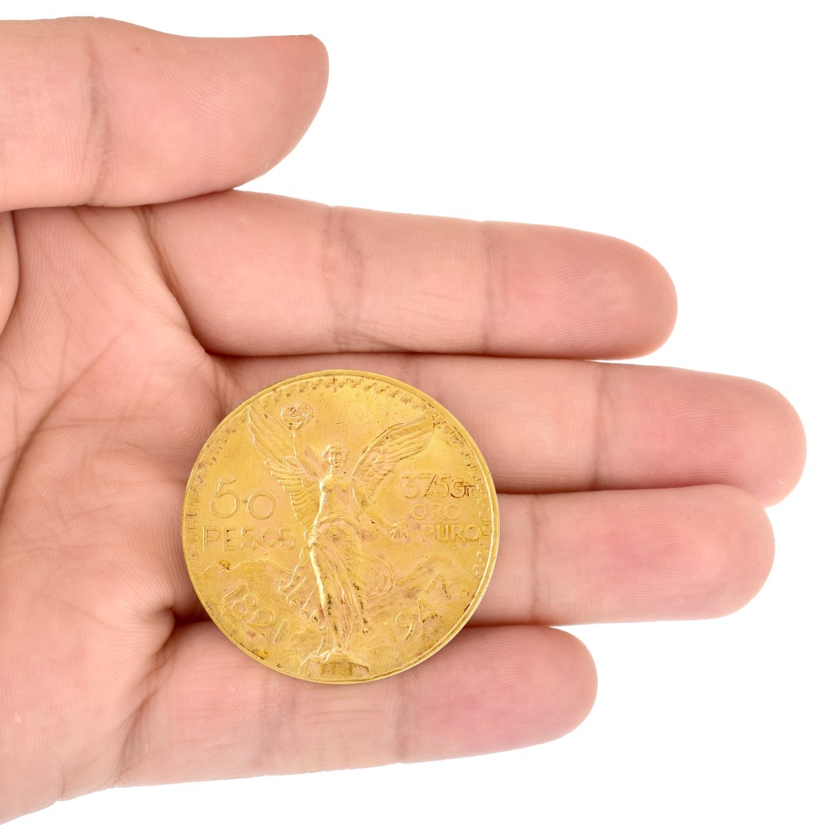 Mexican 50 Pesos Gold Coin