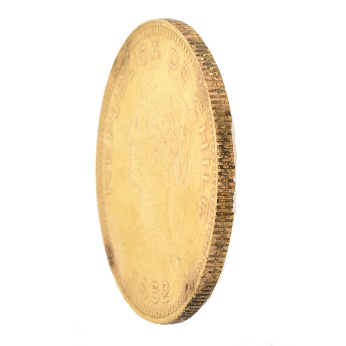 Chilean 50 Pesos Gold Coin