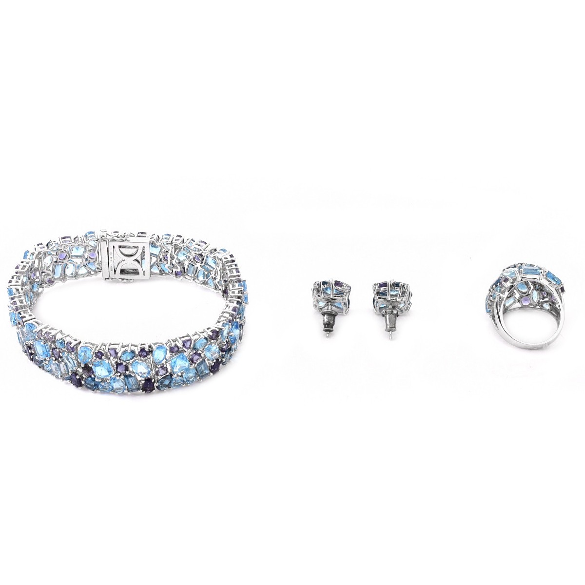 Topaz and 14K Gold Suite