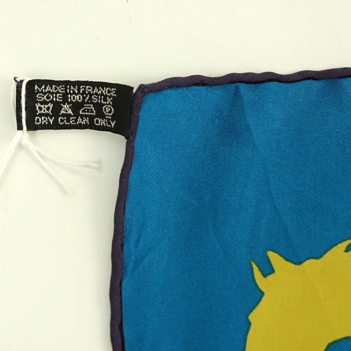 Hermes Ex Libris en Camouflage Twill Silk Scarf