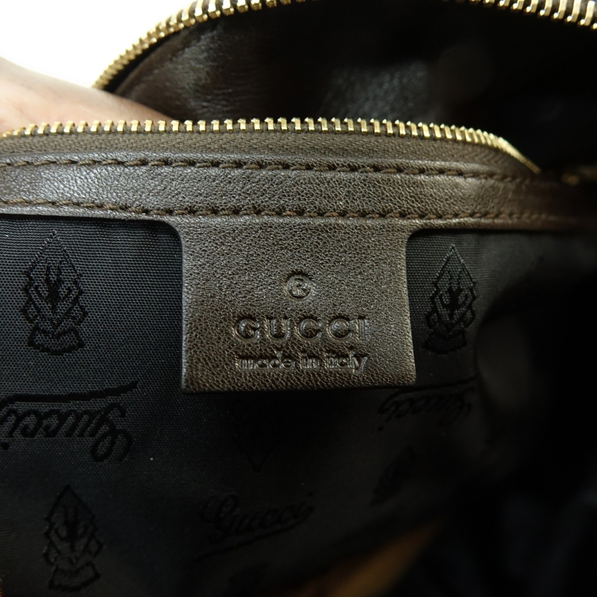 Gucci Moss Green Suede Hysteria MM Bag