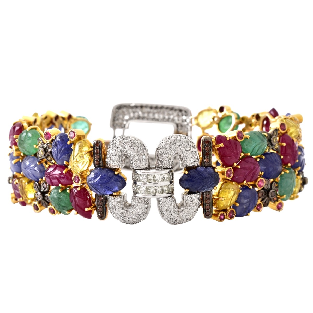 Cartier style Tutti Frutti Bracelet