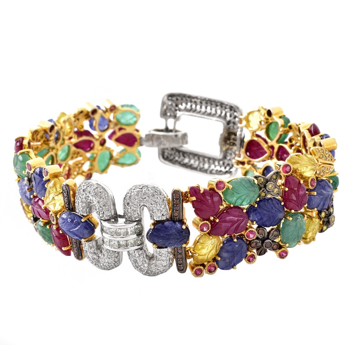 Cartier style Tutti Frutti Bracelet