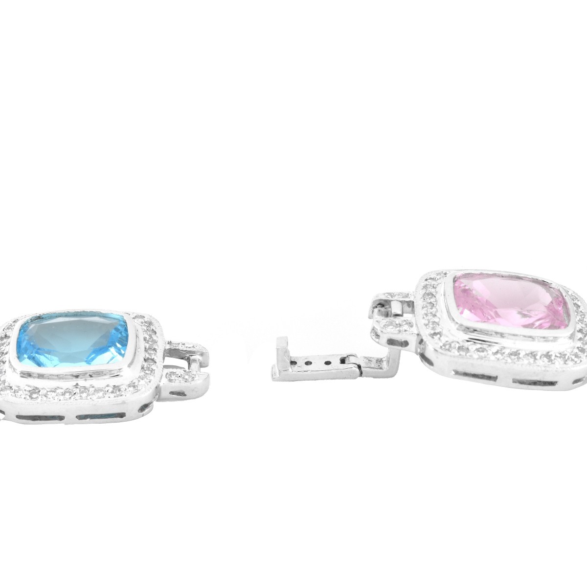 Diamond, Multi Gemstone and 14K Gold Necklace